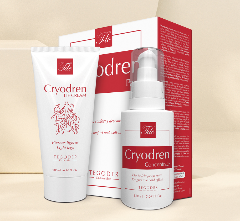 Imagen del Cryodren pack de Tegoder Cosmetics