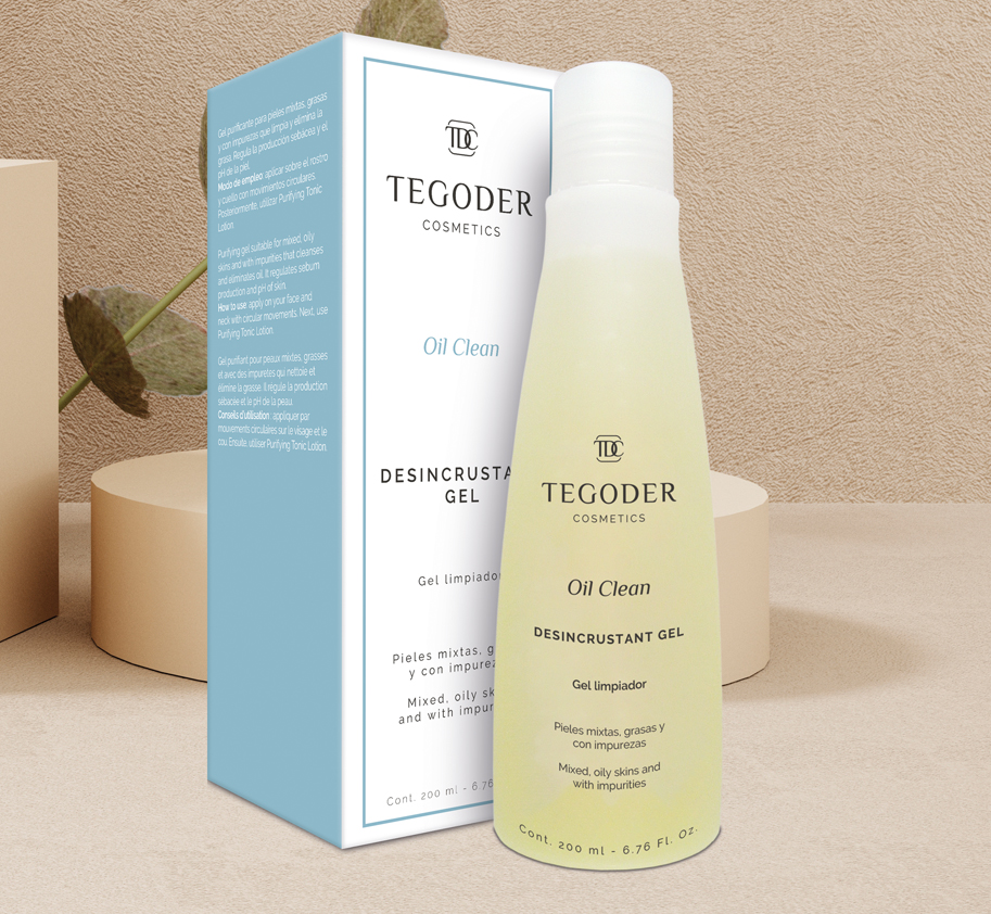 Imagen del Desincrustant Gel de la línea Oil Clean de Tegoder Cosmetics