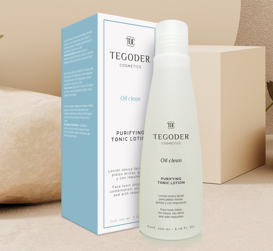 Imagen del Purifying Tonic Lotion de la línea Oil Clean de Tegoder Cosmetics